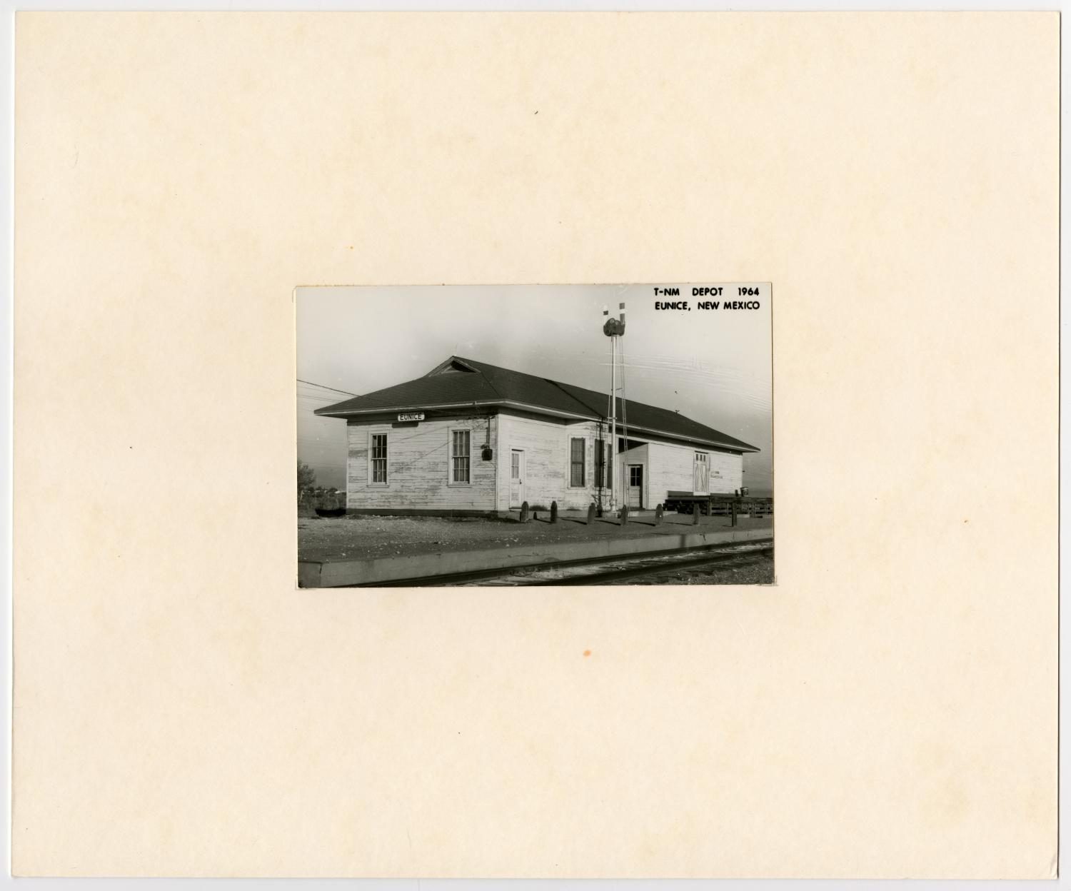 Train Station in Eunice, New Mexico