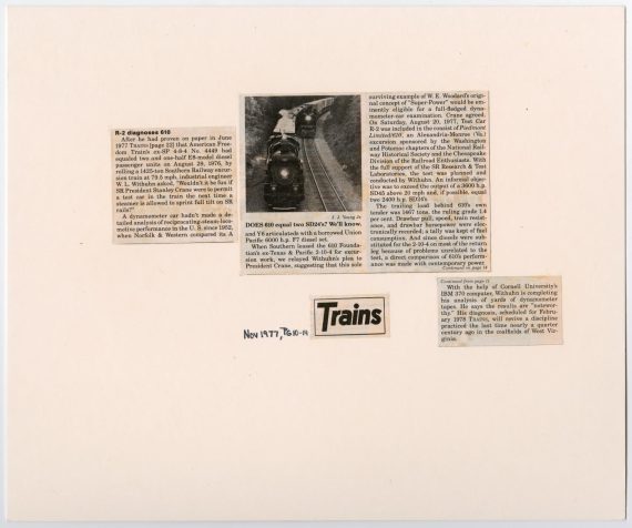 T&P #610 Horsepower Article