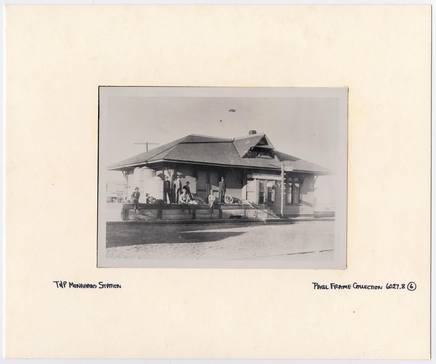 Train Station in Monahans, Texas