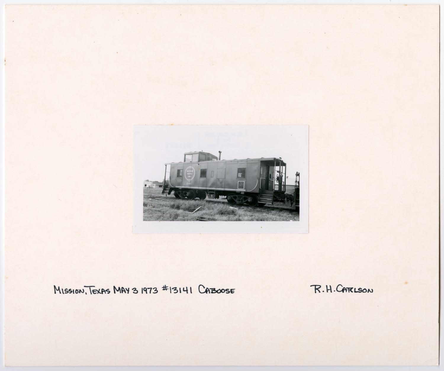 Caboose #13141 in Mission, Texas