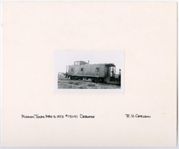 Caboose #13141 in Mission, Texas