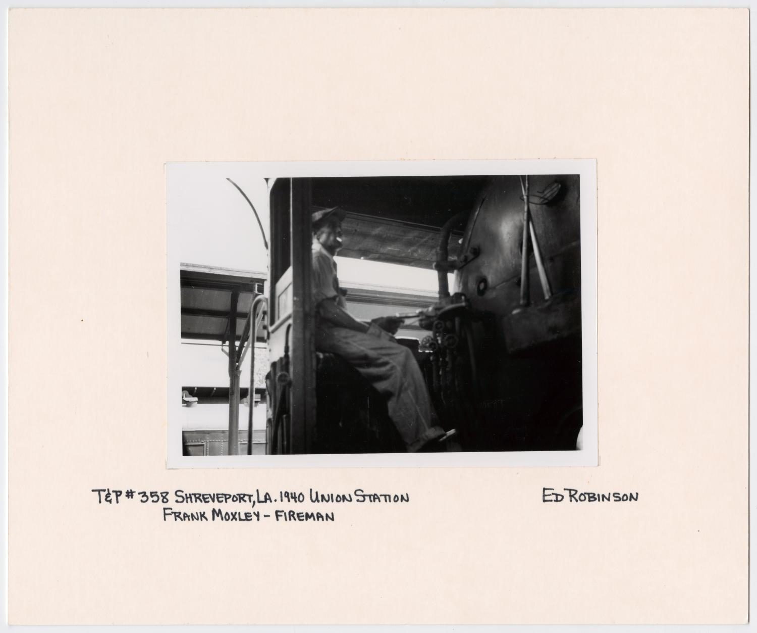 Fireman of T&P Train #358