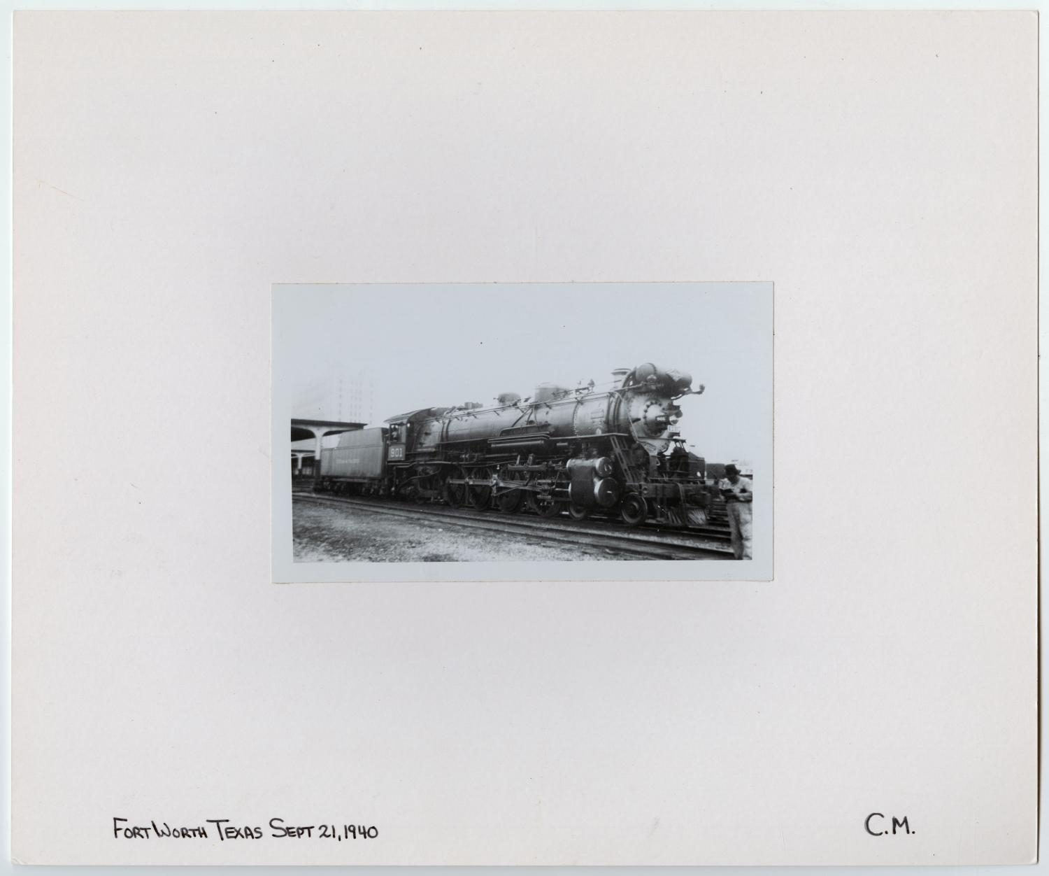 T&P Train #901 in Fort Worth, Texas