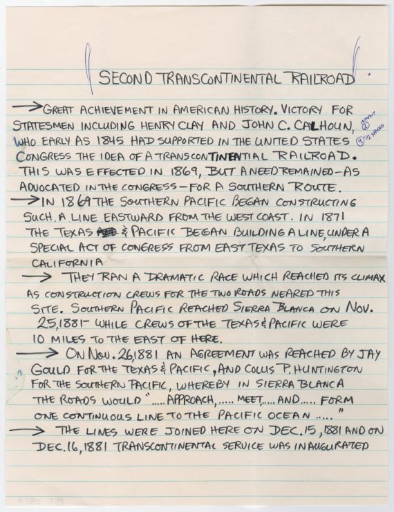 Letter to Don Watson