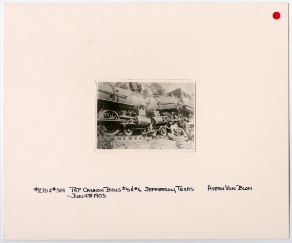 T&P Cannonball Collision in Jefferson, Texas