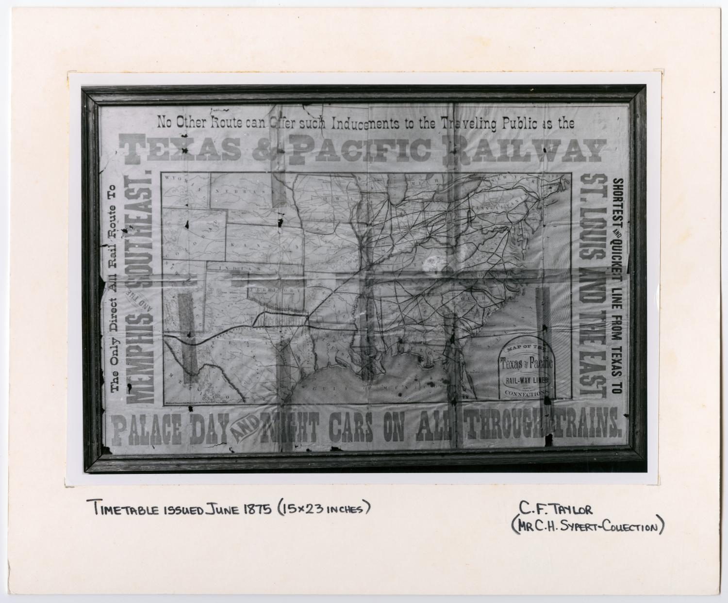 T&P Map and Advertisement