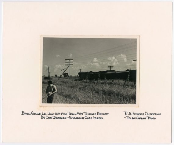 Train Wreck in Bayou Goula, Louisiana