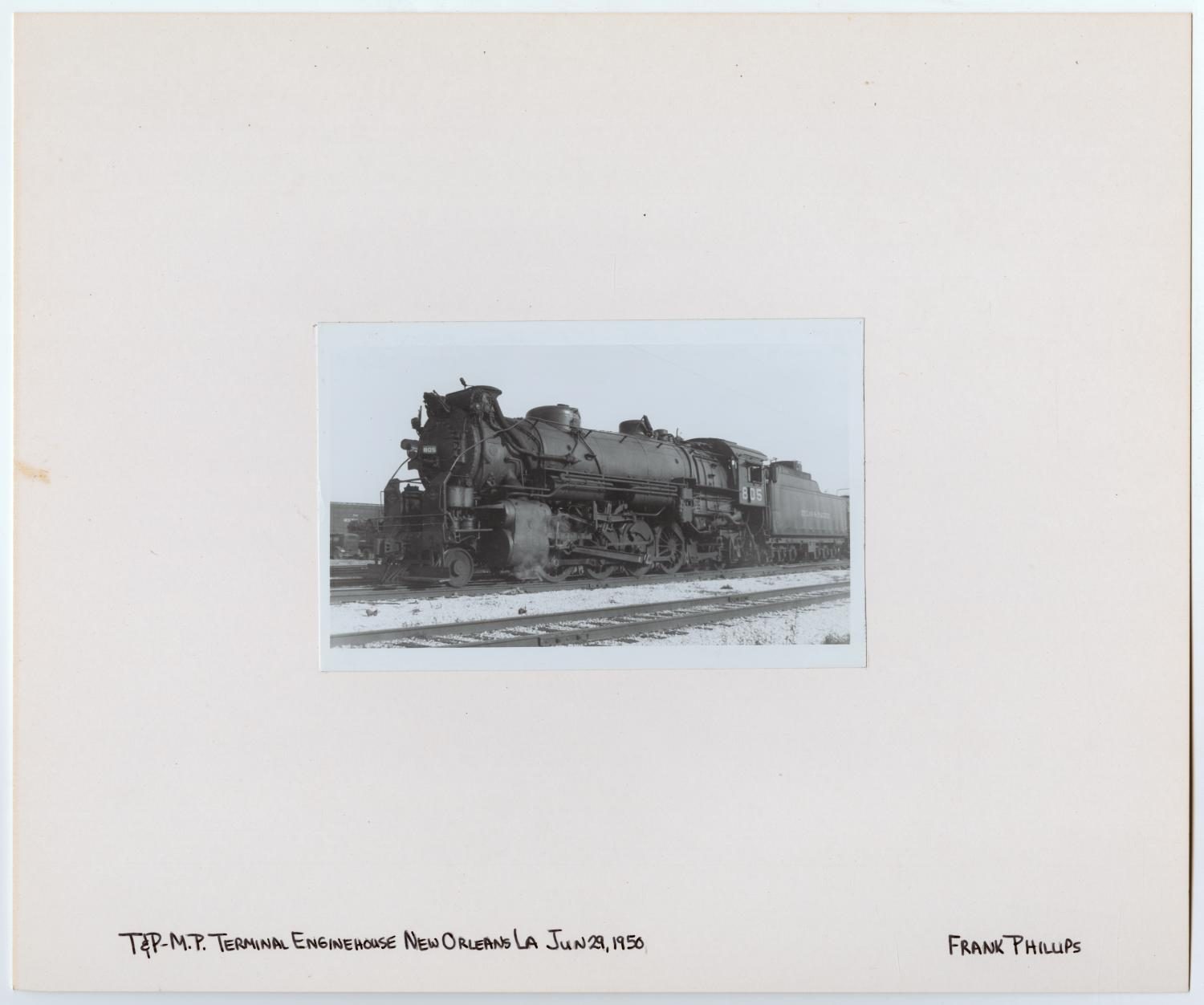 T&P Train #805 in New Orleans, Louisiana