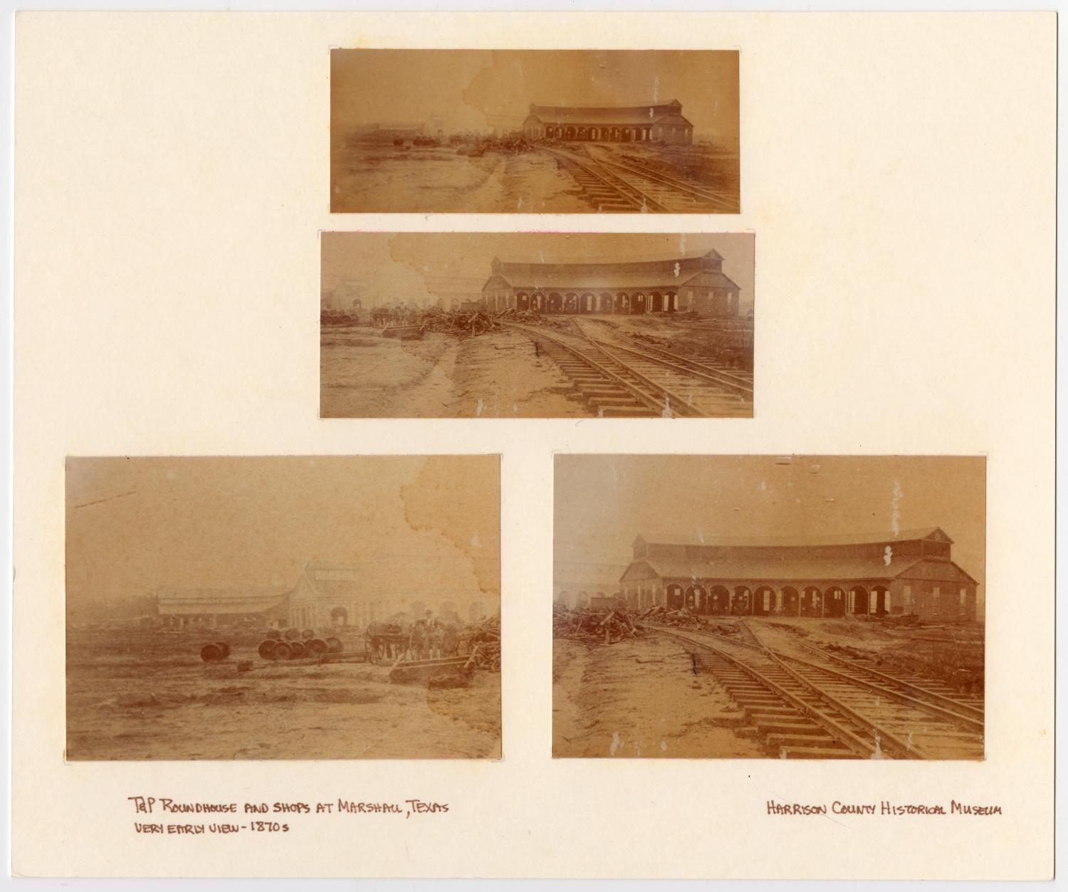 T&P Roundhouse in Marshall, Texas