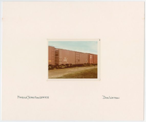 T&P Train Cars in Mineola, Texas