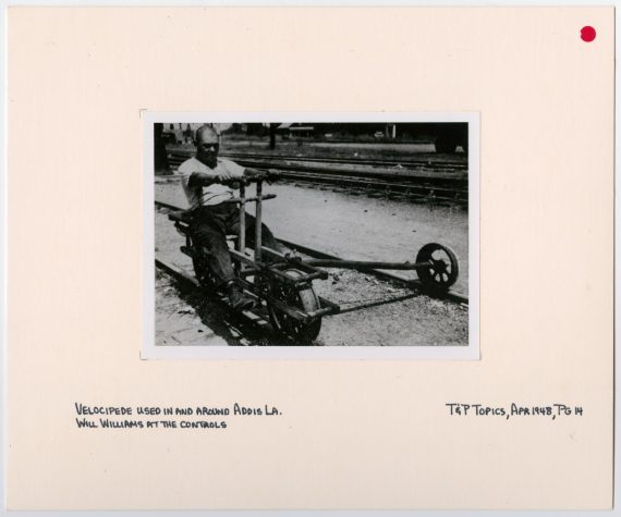 Man on a Velocipede