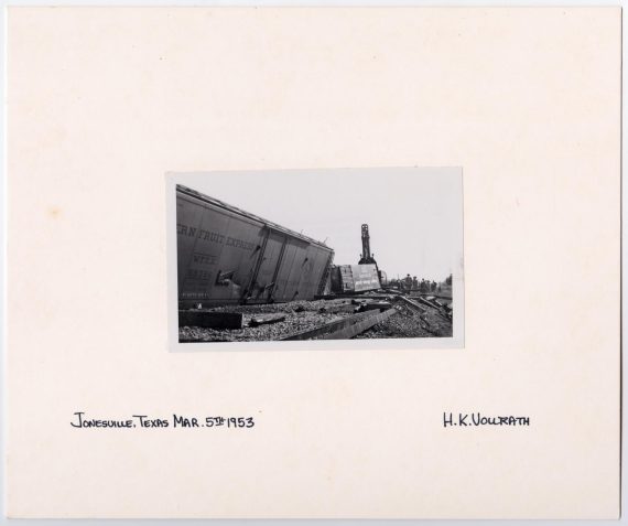 Train Wreck in Jonesville, Texas