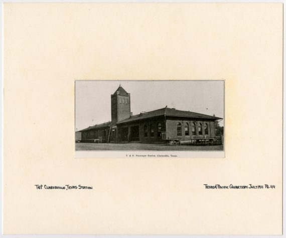 Train Station in Clarksville, Texas