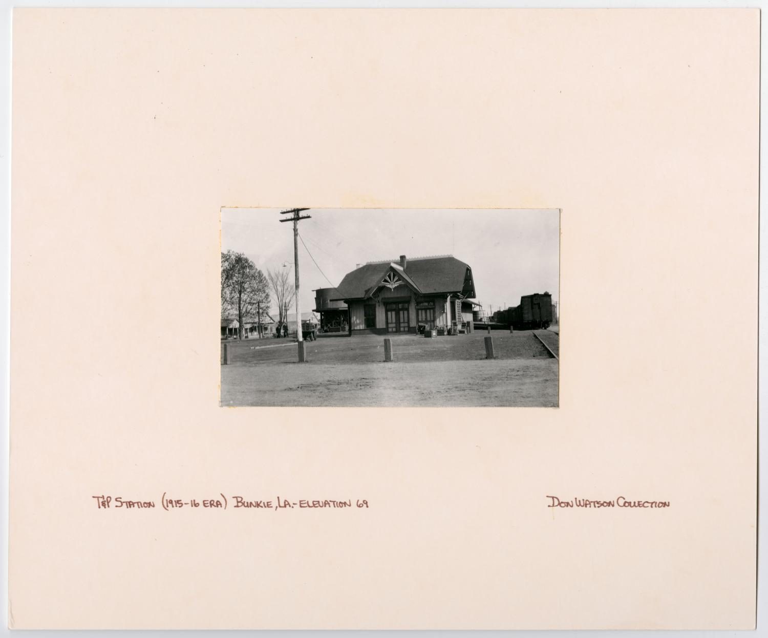T&P Station in Bunkie, Louisiana