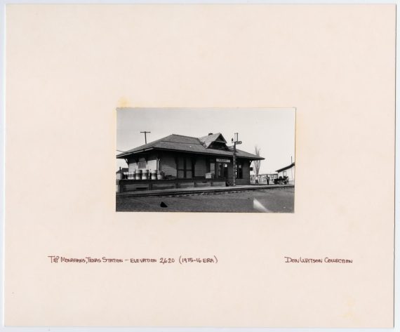 T&P Station in Monahans, Texas