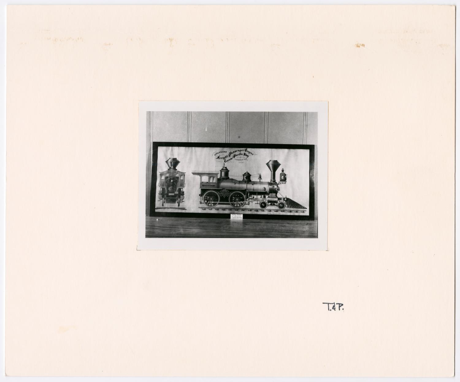 Original Drawing of T&P Locomotives #2