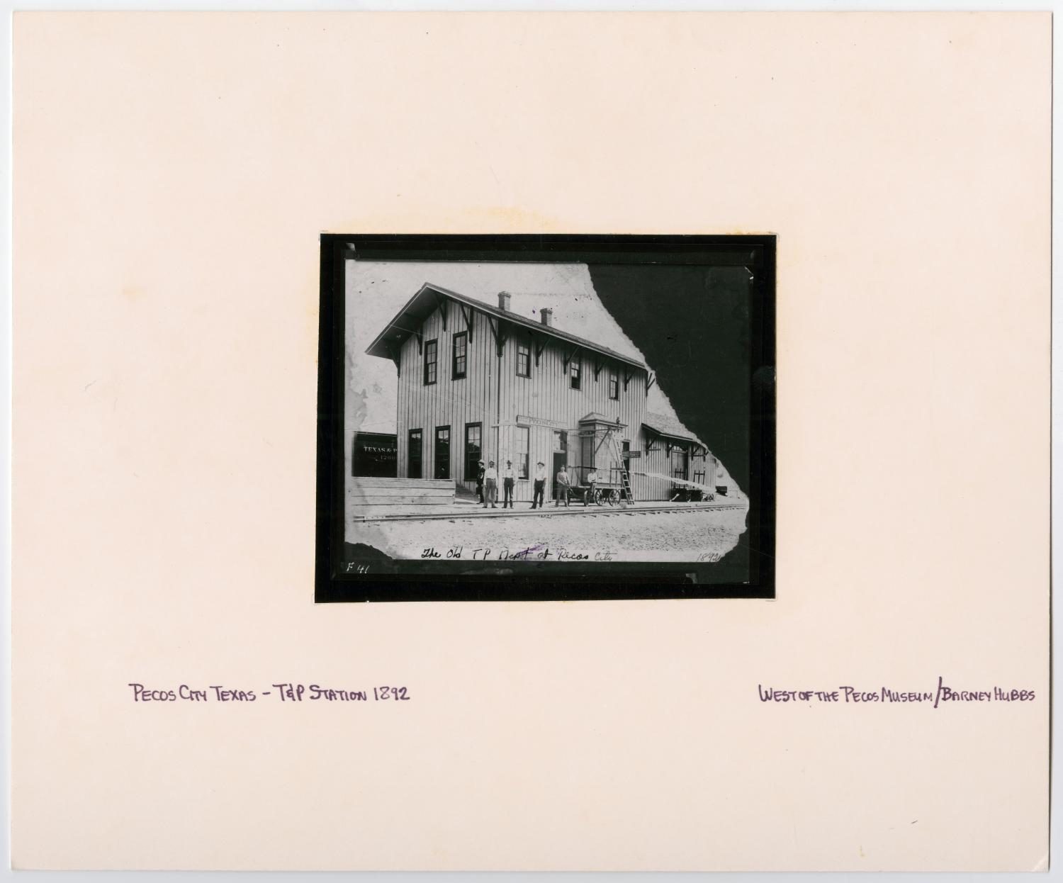 T&P Station in Pecos City, Texas