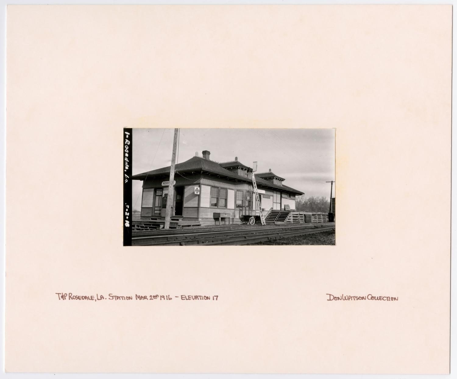 T&P Station in Rosedale, Louisiana