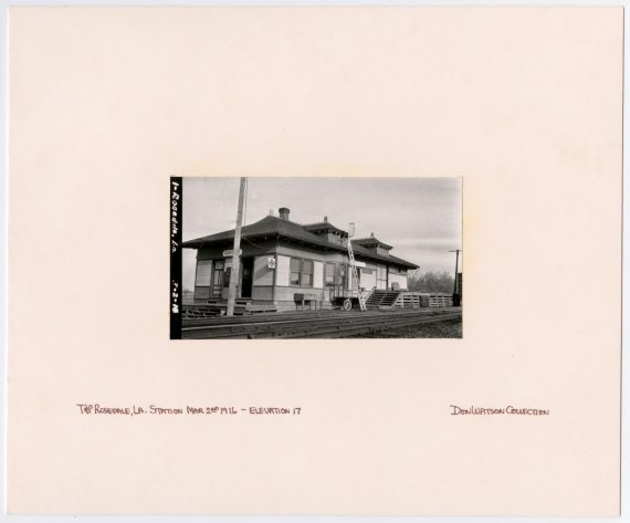 T&P Station in Rosedale, Louisiana
