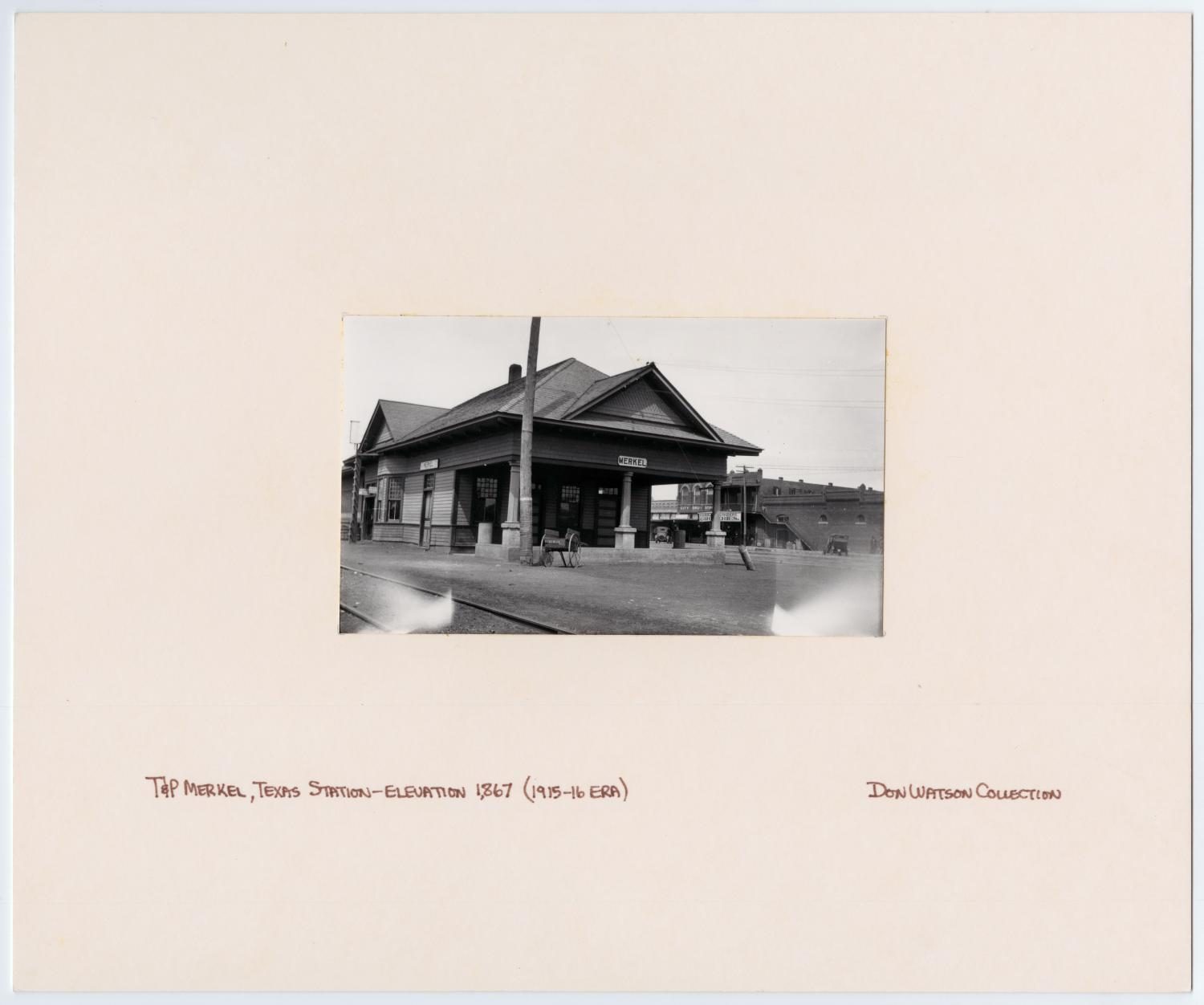 T&P Station in Merkel, Texas