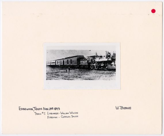 T&P Train #34 in Edgewood, Texas #1