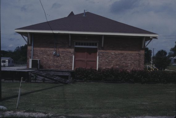 Texas & Pacific RR Depot, East Facade