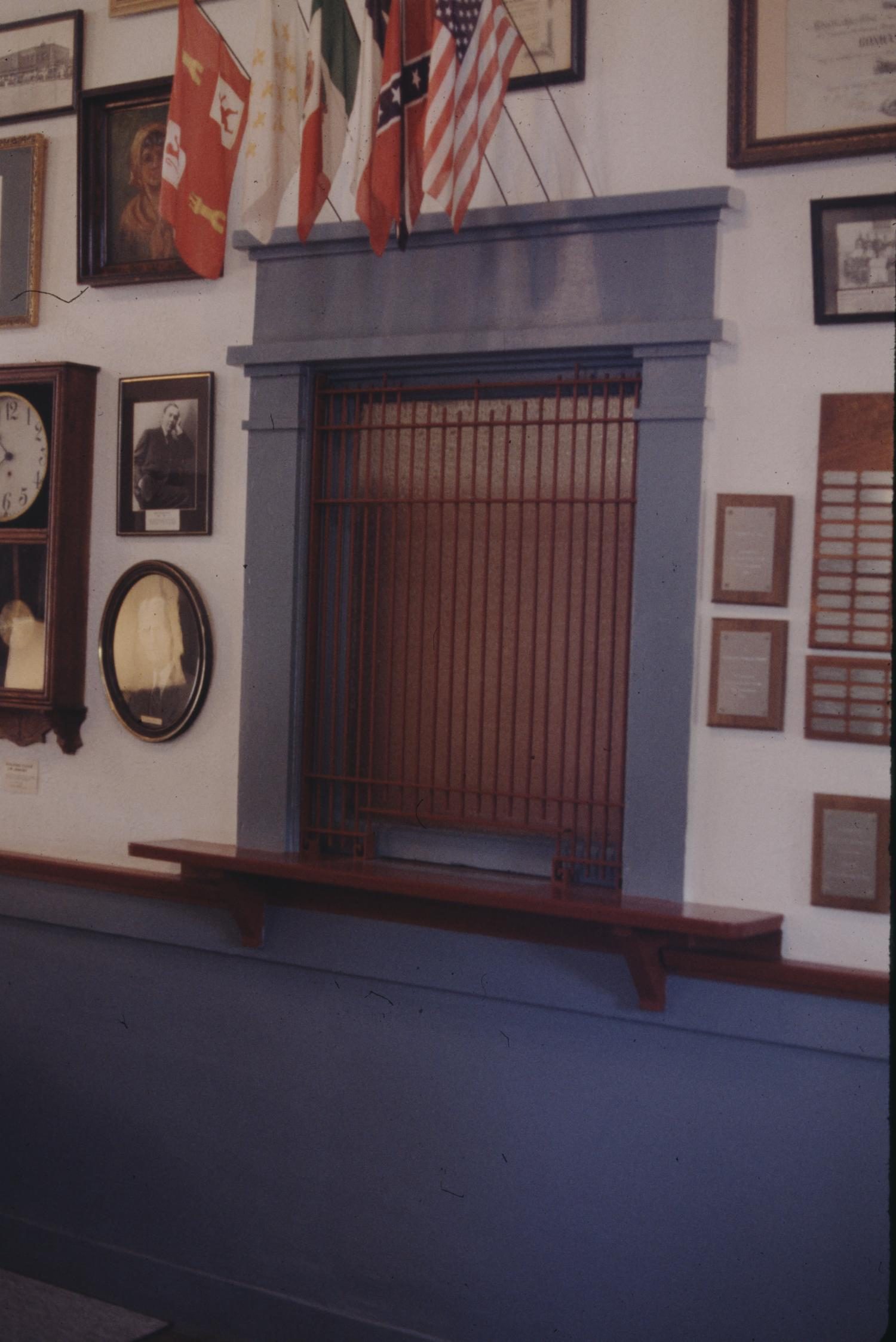 Texas & Pacific RR Depot, ticket window
